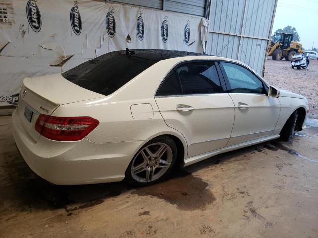 WDDHF9AB4BA348411 - 2011 MERCEDES-BENZ E 550 4MATIC WHITE photo 3