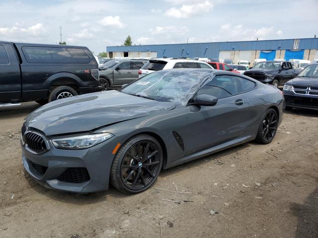 WBABC4C01MCG52701 - 2021 BMW M850XI GRAY photo 1