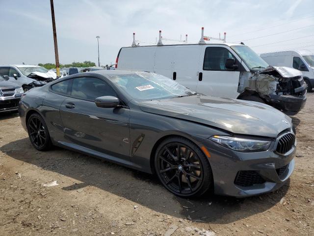 WBABC4C01MCG52701 - 2021 BMW M850XI GRAY photo 4