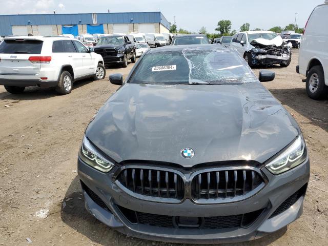 WBABC4C01MCG52701 - 2021 BMW M850XI GRAY photo 5