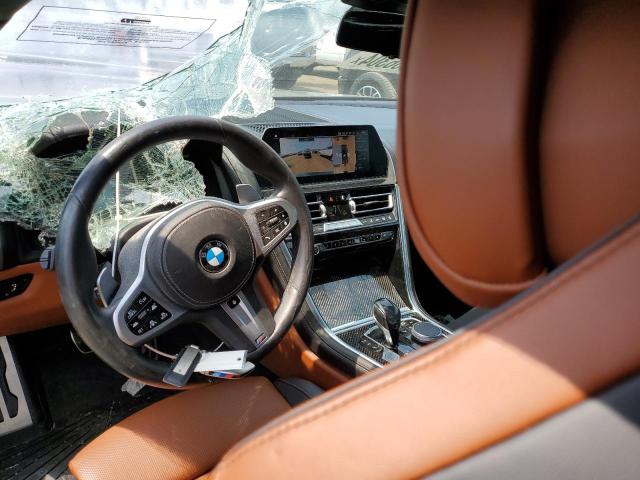 WBABC4C01MCG52701 - 2021 BMW M850XI GRAY photo 8