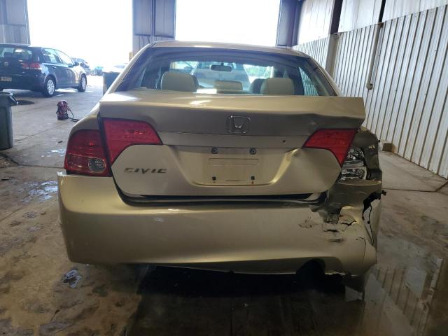 1HGFA16558L009921 - 2008 HONDA CIVIC LX 棕色 照片 6