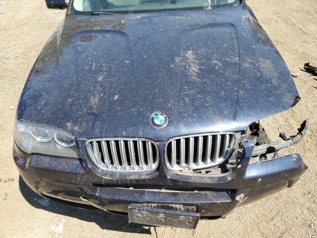 WBXPC934X8WJ10946 - 2008 BMW X3 3.0SI BLUE photo 12