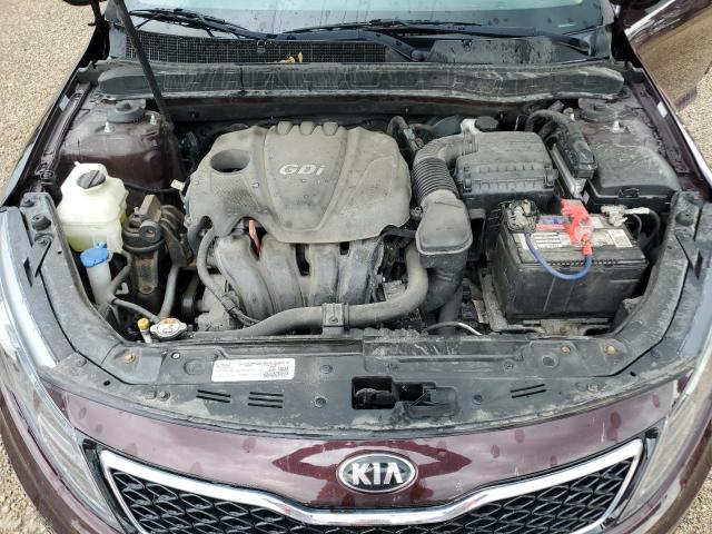 5XXGN4A76DG245103 - 2013 KIA OPTIMA EX MAROON photo 11