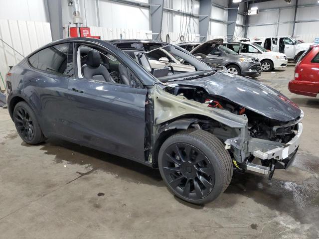 7SAYGDEE2NA013884 - 2022 TESLA MODEL Y CHARCOAL photo 4