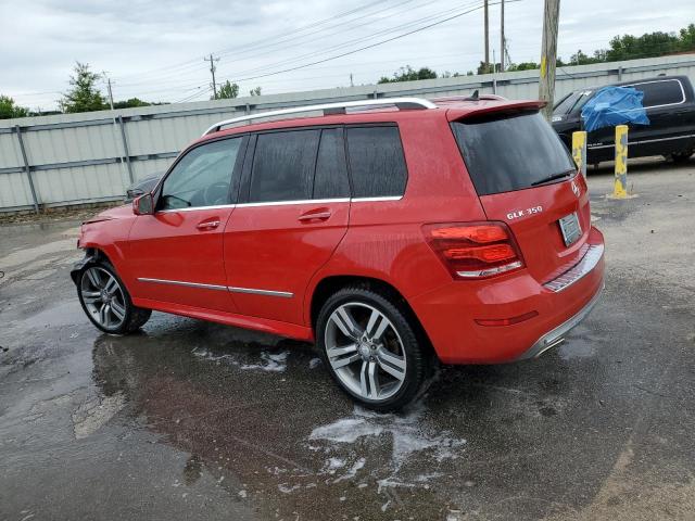 WDCGG5HB6DF973264 - 2013 MERCEDES-BENZ GLK 350 RED photo 2