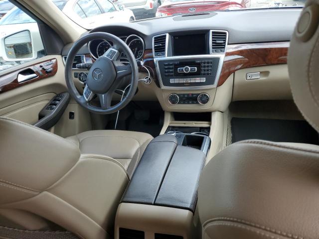 4JGDA5HB4CA034972 - 2012 MERCEDES-BENZ ML 350 4MATIC WHITE photo 8