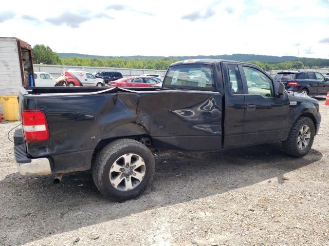 1FTRF12258KE34232 - 2008 FORD F150 BLACK photo 3