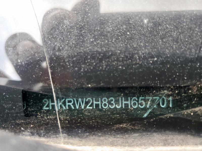 2HKRW2H83JH657701 - 2018 HONDA CR-V EXL WHITE photo 13