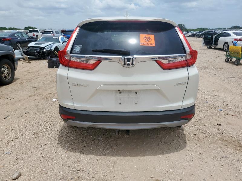 2HKRW2H83JH657701 - 2018 HONDA CR-V EXL WHITE photo 6