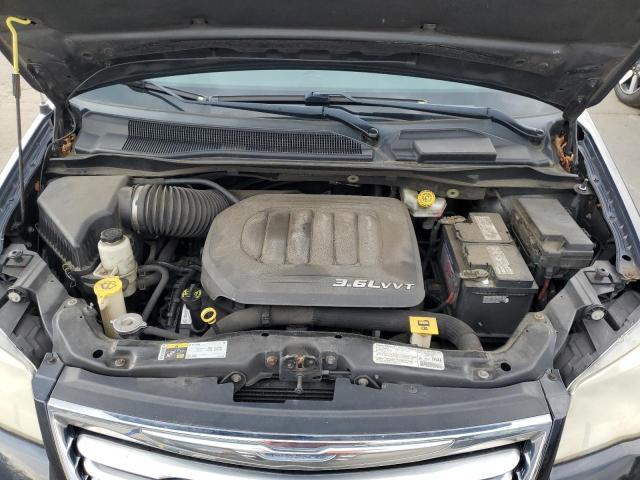 2C4RC1CGXDR777875 - 2013 CHRYSLER TOWN & COU TOURING L CHARCOAL photo 12