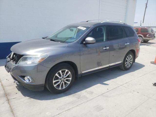 5N1AR2MN9GC663454 - 2016 NISSAN PATHFINDER S GRAY photo 1