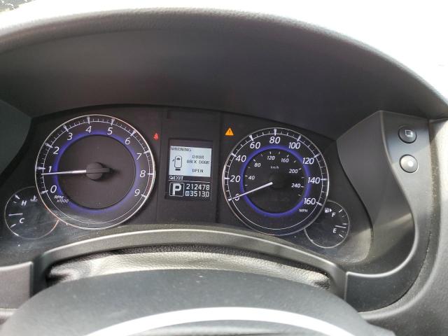 JN1AJ0HR2CM450334 - 2012 INFINITI EX35 BASE Մոխրագույն լուսանկար 9