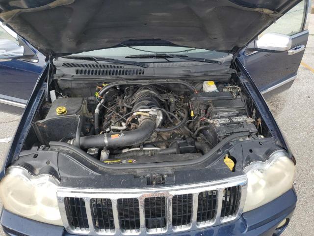 1J4HR58205C597775 - 2005 JEEP GRAND CHEROKEE LIMITED BLUE photo 12
