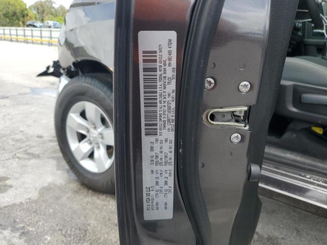 1C6RR7TT1KS687371 - 2019 RAM 1500 CLASS SLT 灰色 照片 12