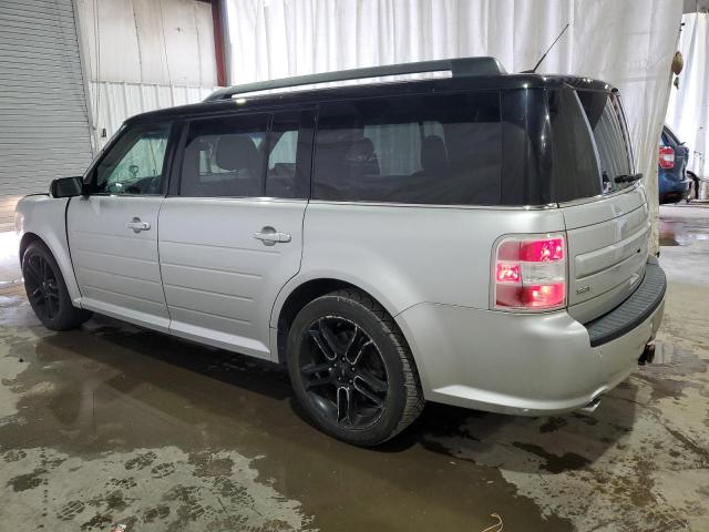 2FMHK6C80EBD26514 - 2014 FORD FLEX SEL SILVER photo 2