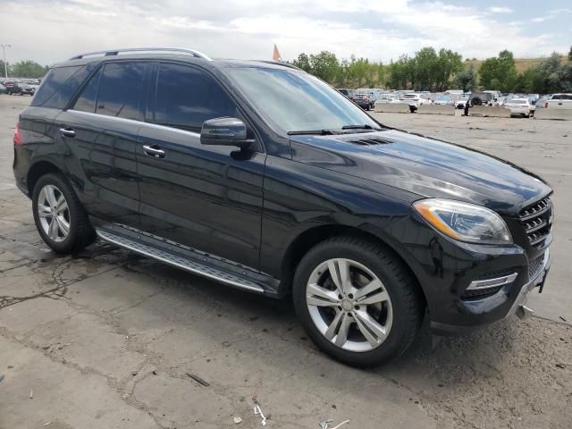 4JGDA5HB6FA455029 - 2015 MERCEDES-BENZ ML 350 4MATIC BLACK photo 4