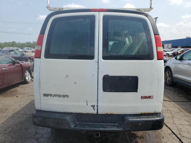 1GTGG25C881161985 - 2008 GMC SAVANA G2500 WHITE photo 6