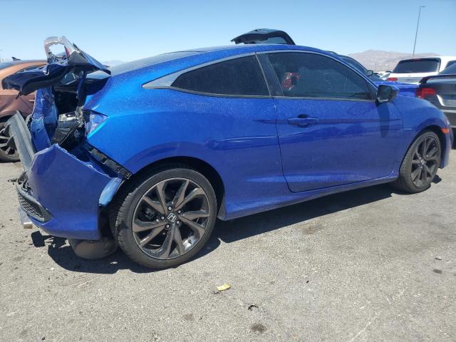 2HGFC4B80LH304779 - 2020 HONDA CIVIC SPORT BLUE photo 3