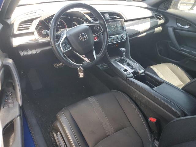 2HGFC4B80LH304779 - 2020 HONDA CIVIC SPORT BLUE photo 8