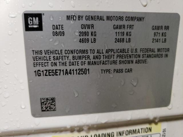 1G1ZE5E71A4112501 - 2010 CHEVROLET MALIBU LTZ 米色 照片 13