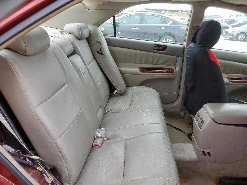 4T1BE32K83U146777 - 2003 TOYOTA CAMRY LE ბურგუნდია ფოტო 10