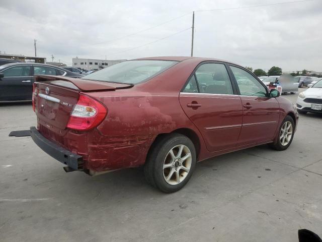 4T1BE32K83U146777 - 2003 TOYOTA CAMRY LE ბურგუნდია ფოტო 3