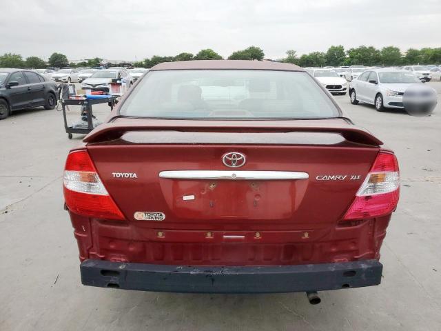 4T1BE32K83U146777 - 2003 TOYOTA CAMRY LE ბურგუნდია ფოტო 6