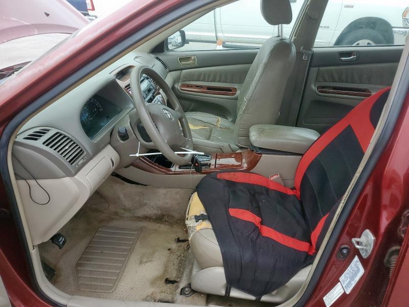 4T1BE32K83U146777 - 2003 TOYOTA CAMRY LE ბურგუნდია ფოტო 7