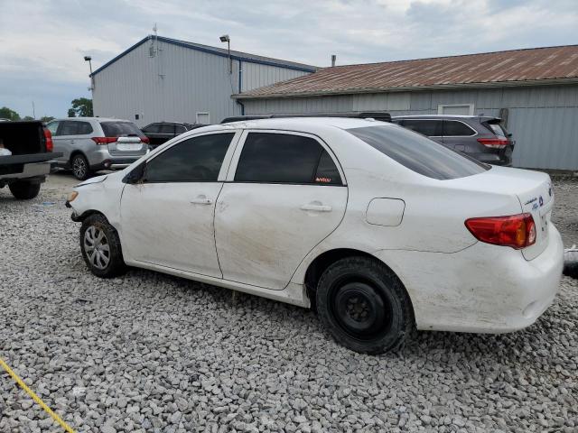 1NXBU4EE0AZ192888 - 2010 TOYOTA COROLLA BASE WHITE photo 2