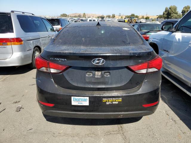 5NPDH4AEXGH784163 - 2016 HYUNDAI ELANTRA SE BLACK photo 6