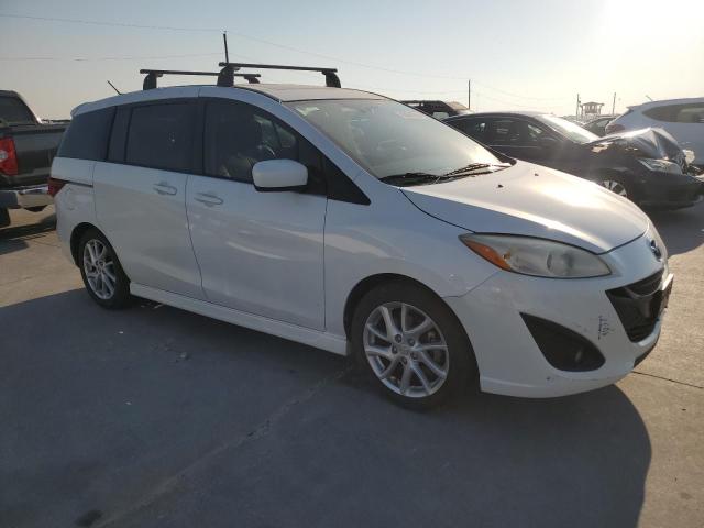 JM1CW2DL6C0138559 - 2012 MAZDA 5 WHITE photo 4