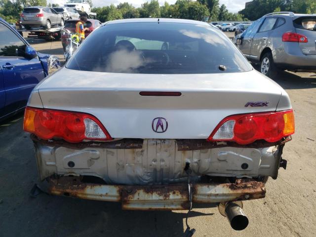 JH4DC54834S016725 - 2004 ACURA RSX GRAY photo 6