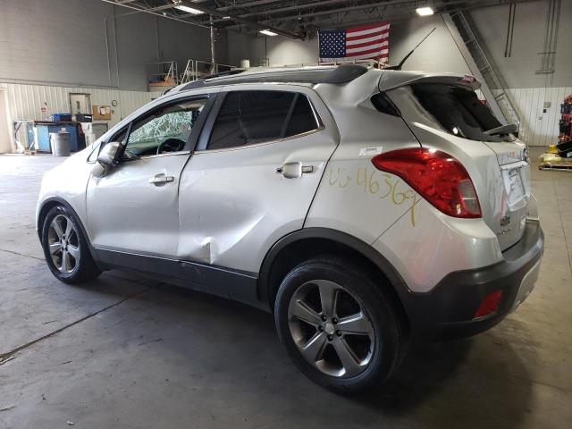 KL4CJCSB3EB518944 - 2014 BUICK ENCORE SILVER photo 2