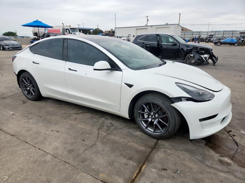 5YJ3E1EA7PF397112 - 2023 TESLA MODEL 3 白色 照片 4
