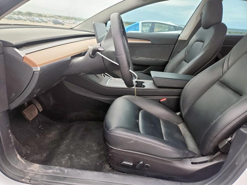 5YJ3E1EA7PF397112 - 2023 TESLA MODEL 3 白色 照片 7