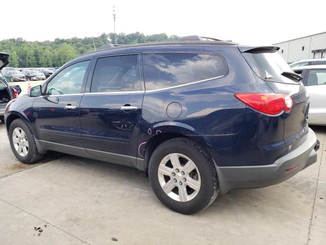 1GNKRGED3BJ322445 - 2011 CHEVROLET TRAVERSE LT BLUE photo 2