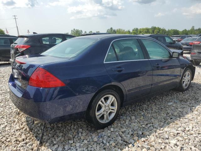 1HGCM56317A181261 - 2007 HONDA ACCORD SE BLUE photo 3