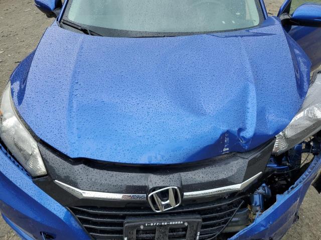 3CZRU6H5XJM728609 - 2018 HONDA HR-V EX BLUE photo 11