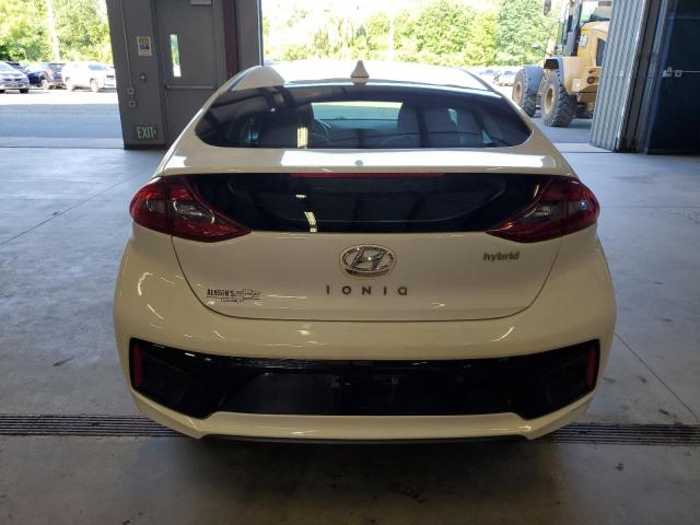 KMHC75LC4JU067637 - 2018 HYUNDAI IONIQ SEL WHITE photo 6