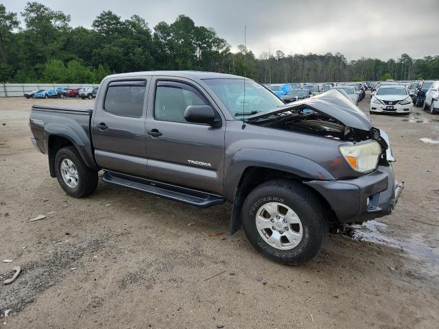 5TFJU4GN9DX048112 - 2013 TOYOTA TACOMA DOUBLE CAB PRERUNNER GRAY photo 4