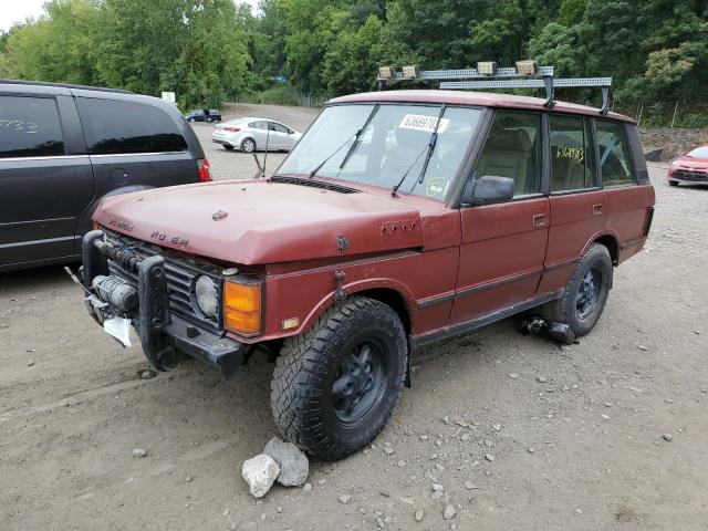 SALHV1246MA476711 - 1991 LAND ROVER RANGE ROVE BURGUNDY photo 1