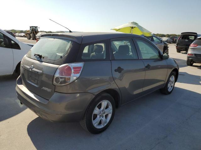 2T1KR32E37C665709 - 2007 TOYOTA COROLLA MA XR GRAY photo 3