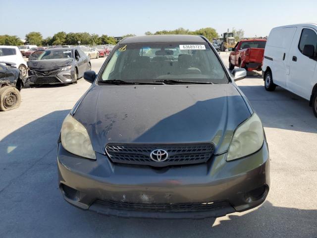 2T1KR32E37C665709 - 2007 TOYOTA COROLLA MA XR GRAY photo 5