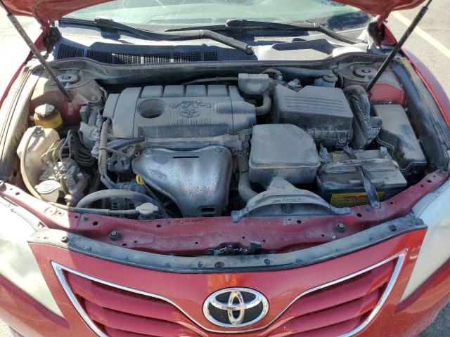 4T1BF3EK4AU109053 - 2010 TOYOTA CAMRY BASE RED photo 11