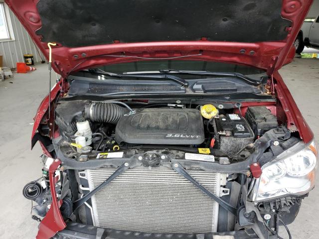 2C4RC1BGXGR165133 - 2016 CHRYSLER TOWN & COU TOURING Qırmızı foto 12