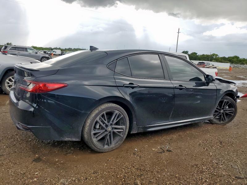 4T1DAACK3SU052487 - 2025 TOYOTA CAMRY XSE BLACK photo 3