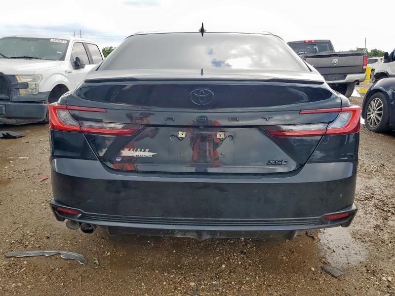 4T1DAACK3SU052487 - 2025 TOYOTA CAMRY XSE BLACK photo 6