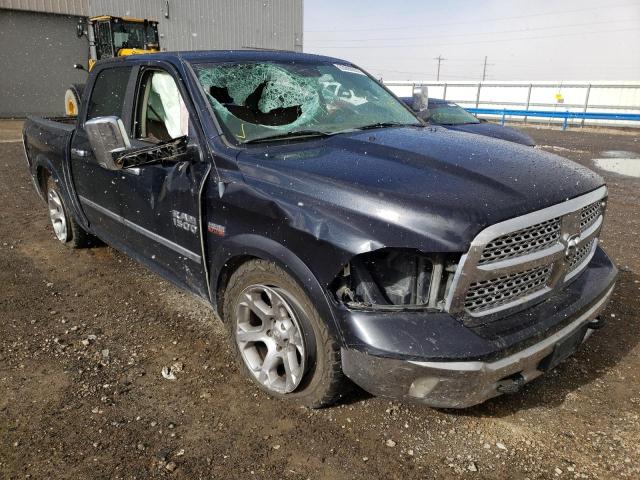 1C6RR7NTXDS635835 - 2013 RAM 1500 LARAMIE GREEN photo 1