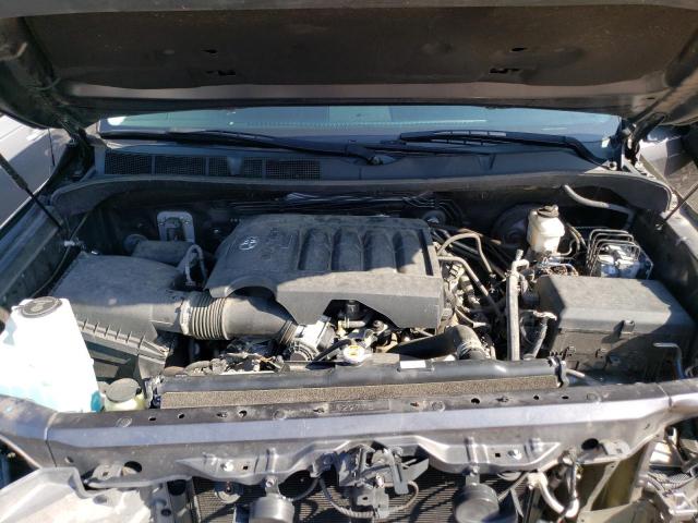 5TFRM5F14JX129425 - 2018 TOYOTA TUNDRA DOUBLE CAB SR/SR5 CHARCOAL photo 11